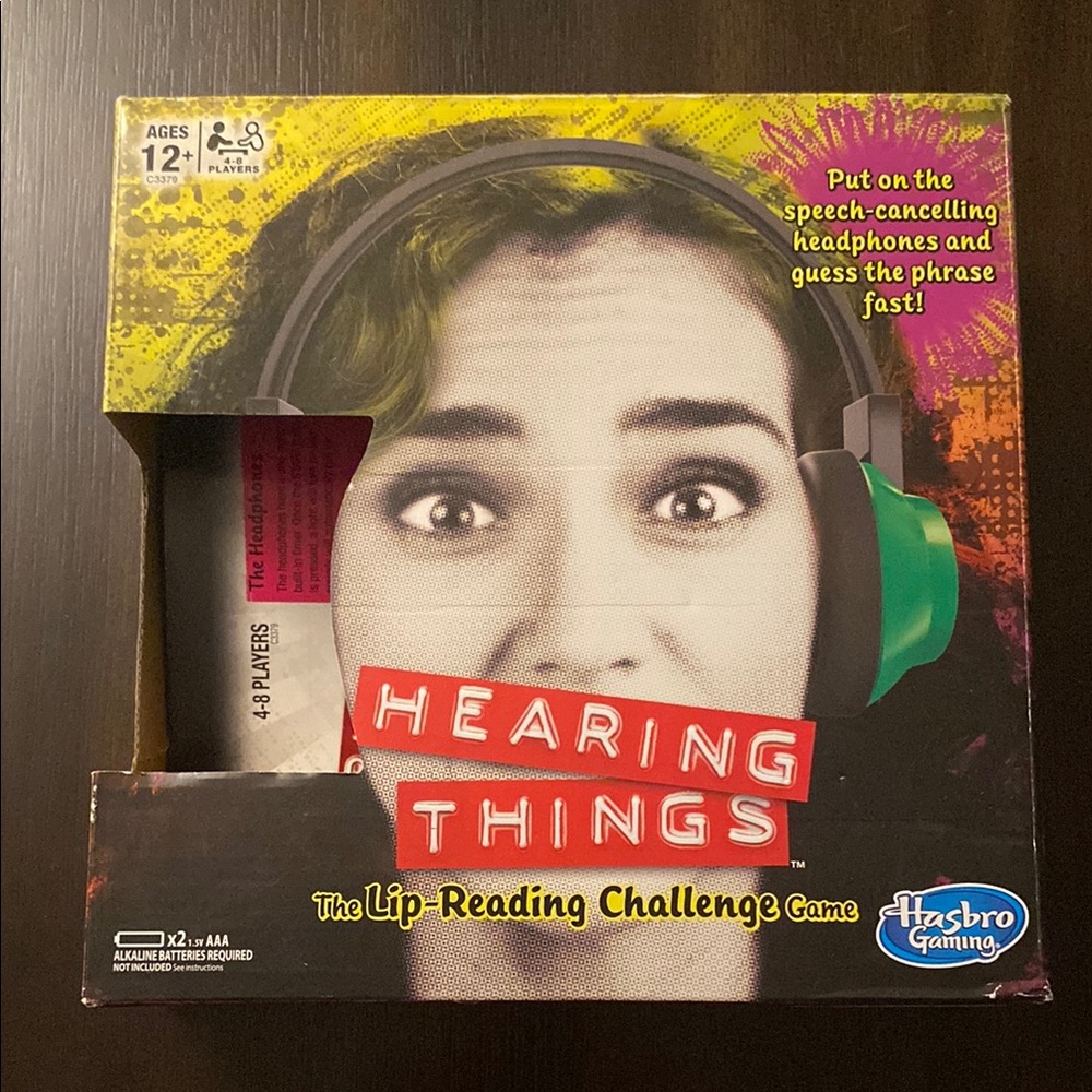Hasbro Hearing Things Game Complete